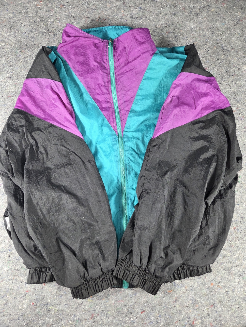 Vintage Voit Colorblock Windbreaker L/XL